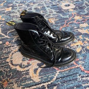 Dr. Martens Luana Glitter black boots size 9 women’s